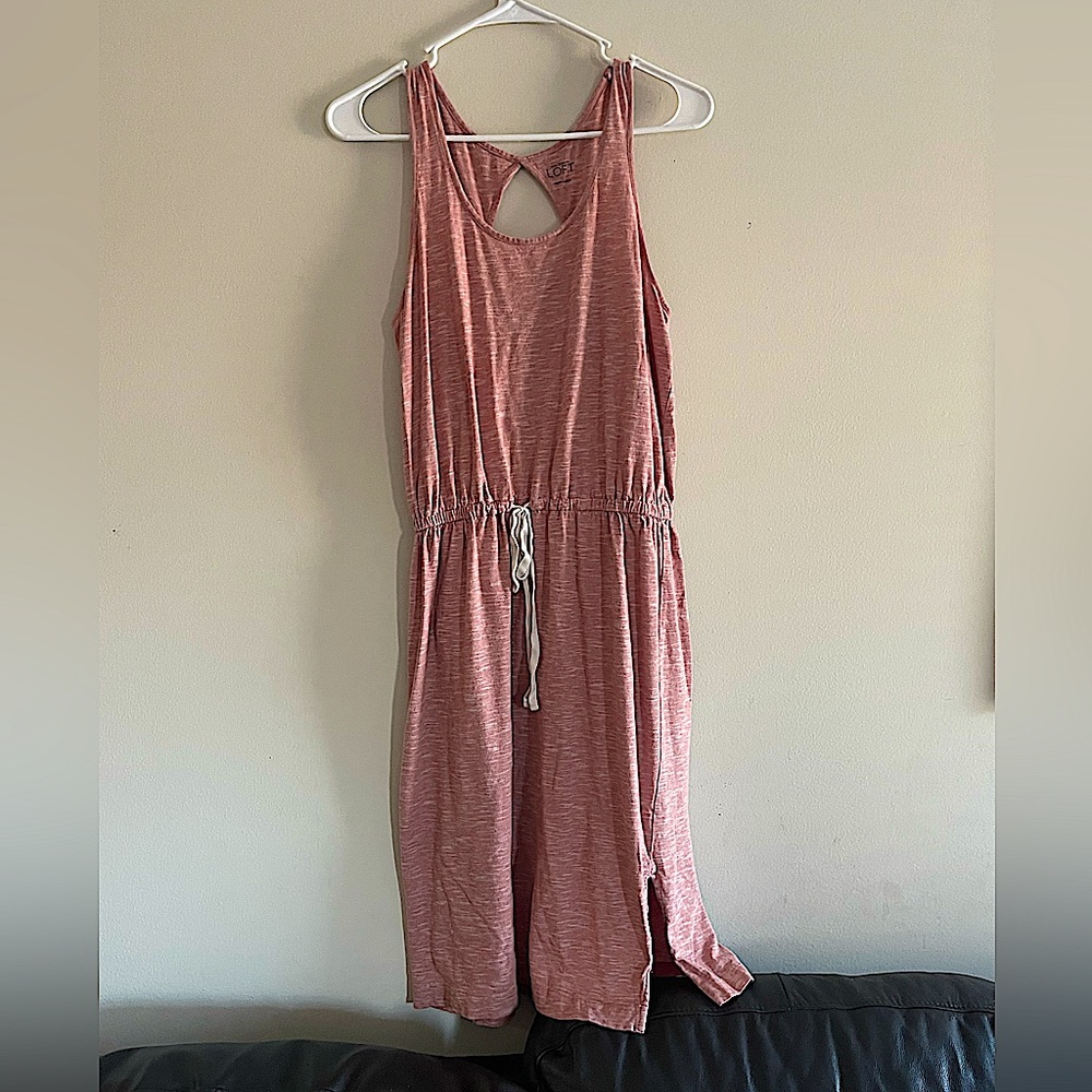 🌟 Ann Taylor LOFT Cotton Casual Dress Small